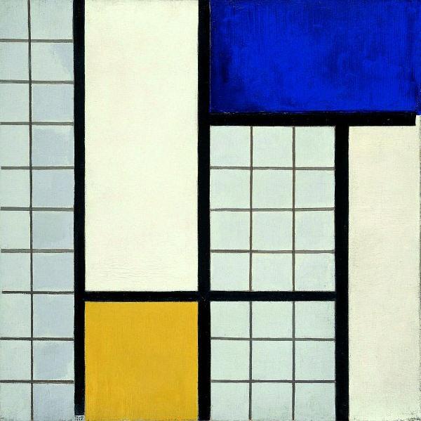 Theo van Doesburg Composition en demi-valeurs oil painting image